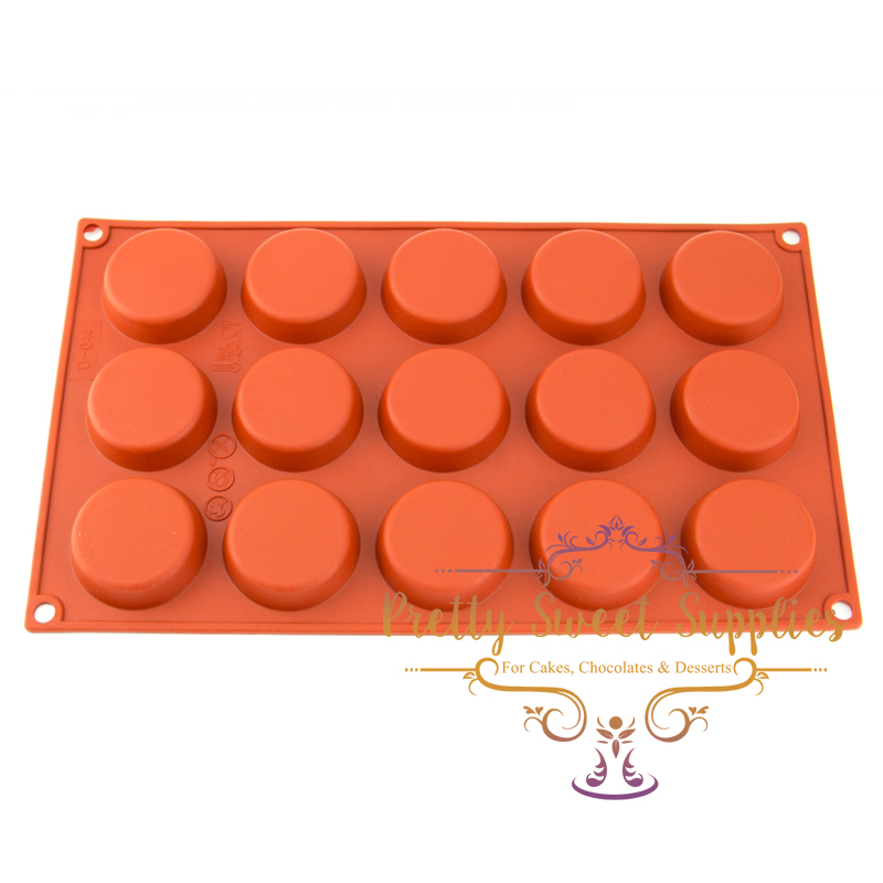 ROUND DISC 15 Cavity Silicone Mould