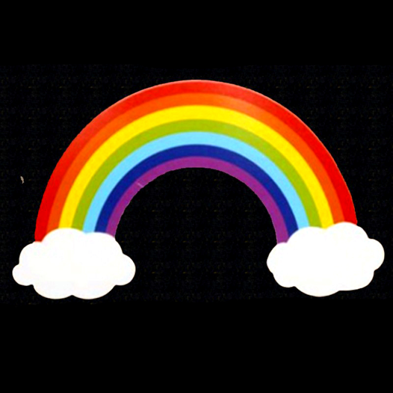 RAINBOW Board Cake Topper RAINBOW Board Cake Topper