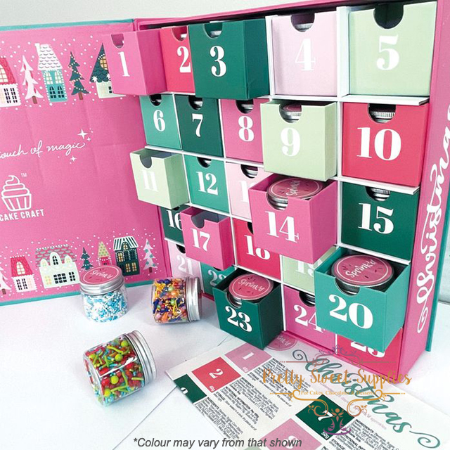 CHRISTMAS SPRINKLE ADVENT CALENDAR Box