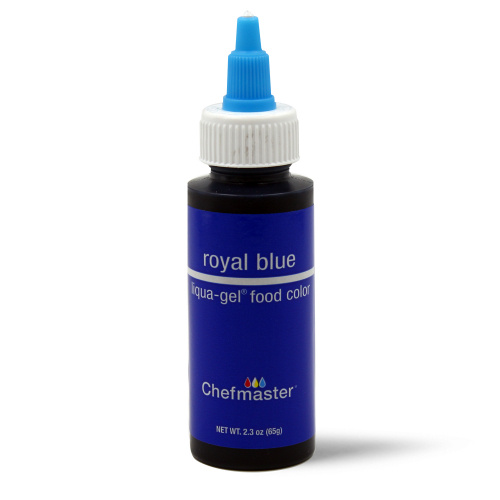 ROYAL BLUE Chefmaster Gel Colour 2.3oz