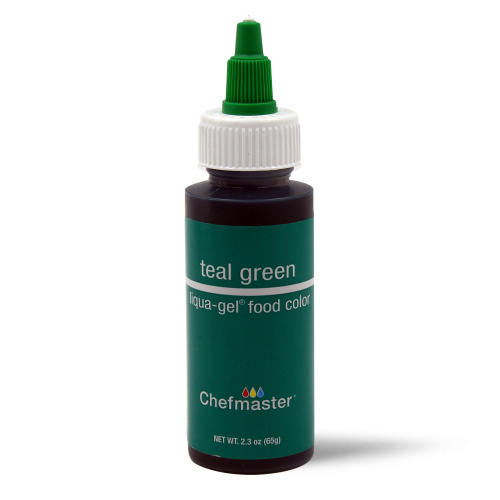 TEAL GREEN Chefmaster Gel Colour 2.3oz