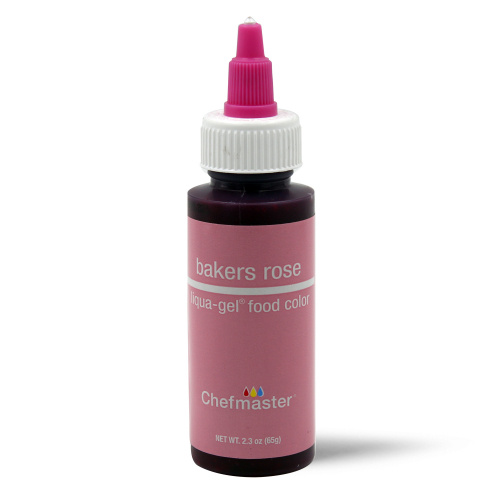 BAKER'S ROSE Chefmaster Gel Colour 2.3oz