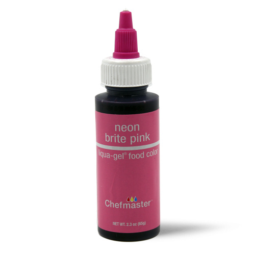 NEON BRITE PINK Chefmaster Gel Colour 2.3oz