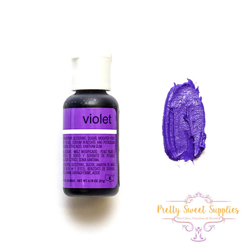 VIOLET Chefmaster Gel Colour - 0.7oz