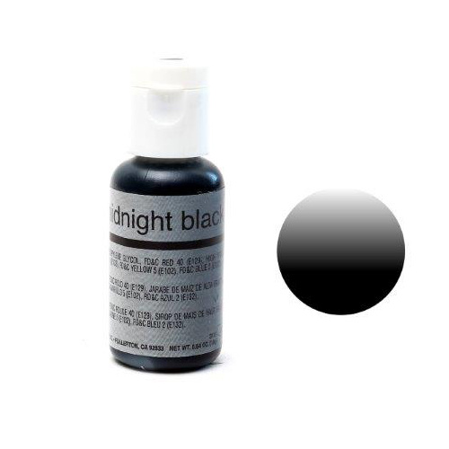 MIDNIGHT BLACK Chefmaster Airbrush Colour