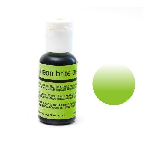 NEON BRITE GREEN Chefmaster Airbrush Colour