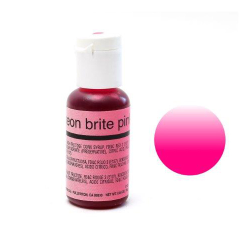 NEON BRITE PINK Chefmaster Airbrush Colour