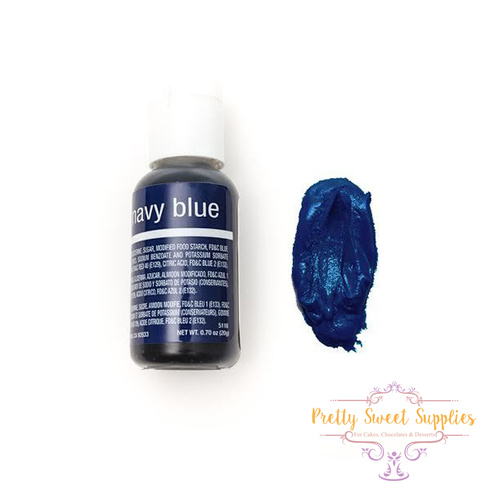NAVY BLUE Chefmaster Gel Colour - 0.7oz