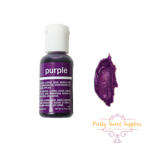 PURPLE Chefmaster Gel Colour - 0.7oz