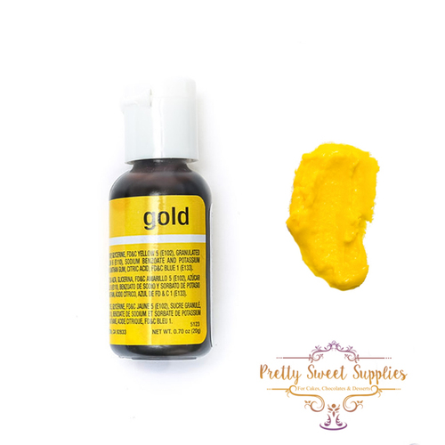 GOLD Chefmaster Gel Colour - 0.7oz