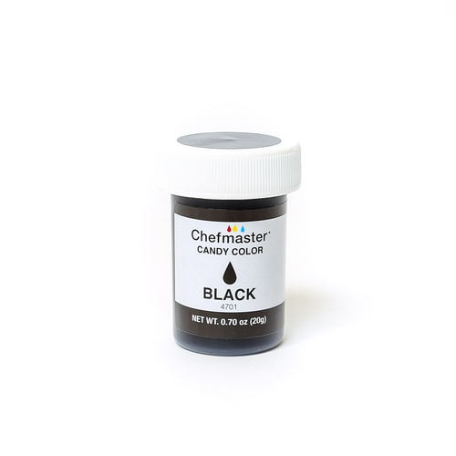 Chefmaster Candy Colour BLACK - 20g (0.70oz)