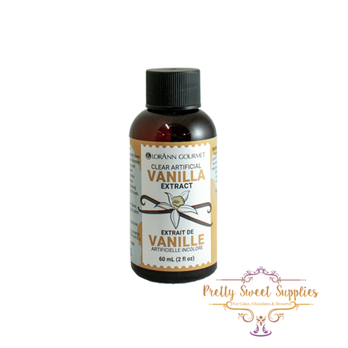 CLEAR VANILLA Extract (Artificial) 2 oz.