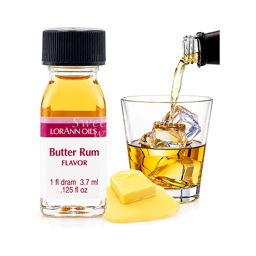 Lorann Butter Rum Flavour 3.7ml