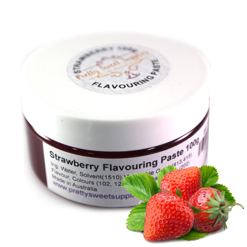 STRAWBERRY Flavouring Paste 100g