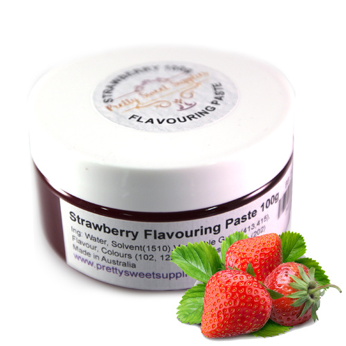 STRAWBERRY Flavouring Paste 100g
