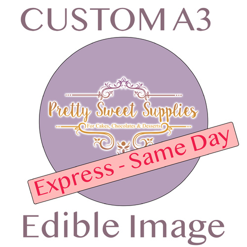 A3 Edible Image (26.8 x 38cm) - Custom Express