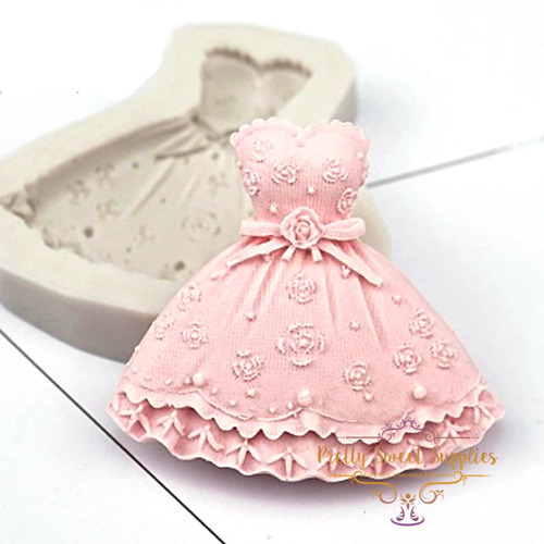 CUTE DRESS Silicone Mould