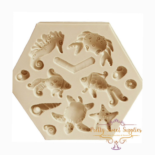 ASSORTED SEA CREATURES Silicone Mould