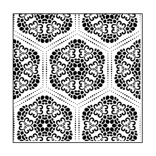 MARRAKECH Large Cake Stencil