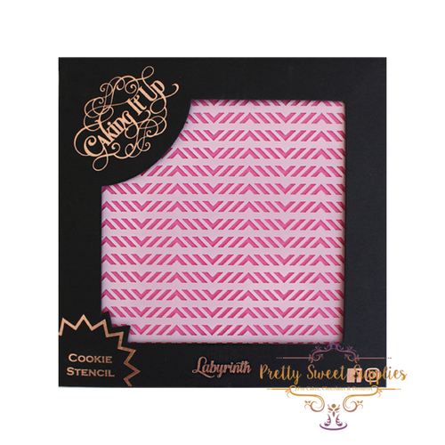 LABYRINTH Mesh Cookie Stencil