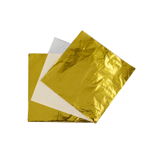 GOLD Foil Chocolate Wrap - 4inch x 4inch