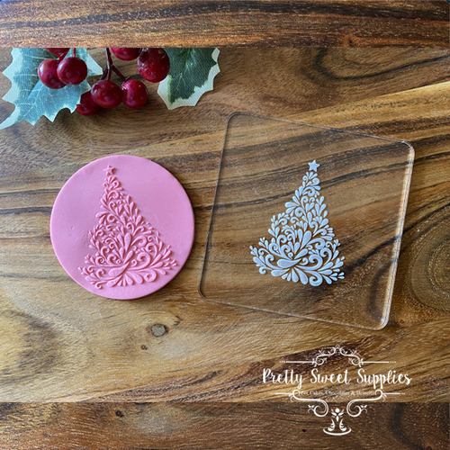 FANCY CHRISTMAS TREE Debosser