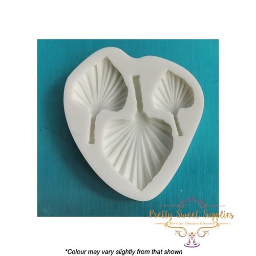 ASSORTED PALM LEAVES SMALL Silicone Mould - 3 pack