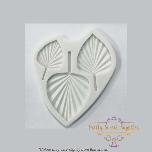 ASSORTED PALM LEAVES LARGE Silicone Mould - 3 pack
