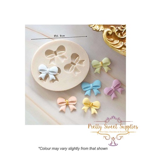 SMALL BOWS Silicone Mould 3 pack