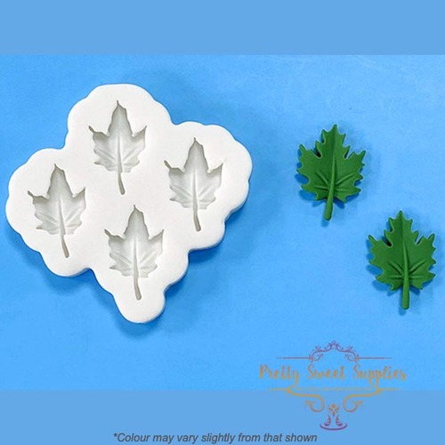 SMALL MAPLE LEAVES Silicone Mould - 4 pack