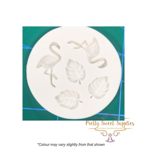 FLAMINGOES LEAVES Silicone Mould