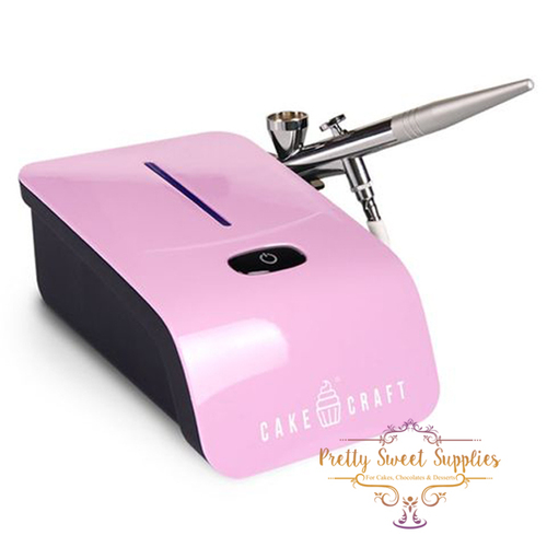 MINI AIRBRUSH COMPRESSOR AND GUN KIT | PINK