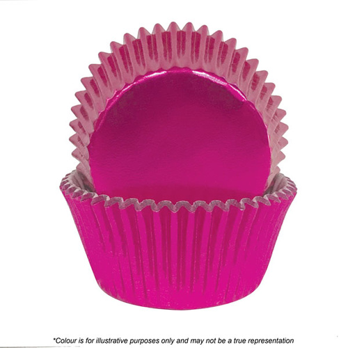 Baking Cups PINK FOIL 408 (72pc)