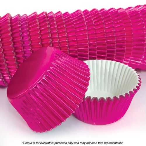 Baking Cups PINK FOIL 408 - Pack of 500