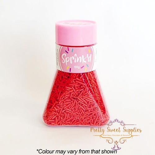JIMMIES RED Sprinkles - 100G