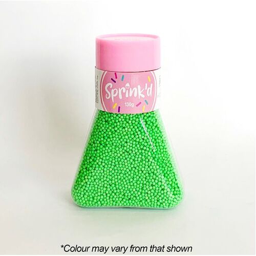 SUGAR BALLS GREEN Sprinkles 2mm - 130g