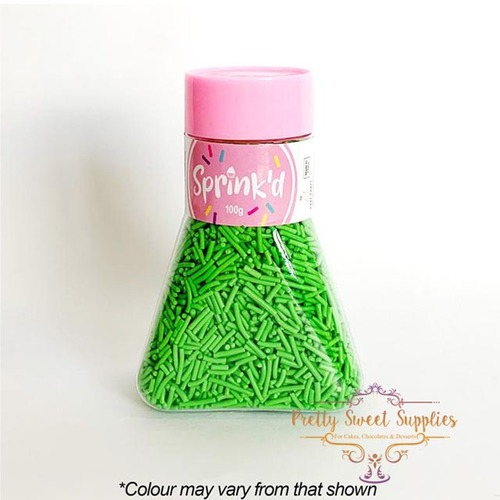 JIMMIES GREEN Sprinkles - 100G