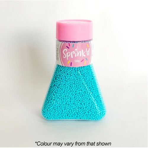 SUGAR BALLS PASTEL BLUE Sprinkles 2mm - 130g