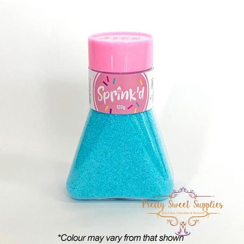SANDING SUGAR PASTEL BLUE Sprinkles - 120G