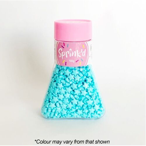 STARS PASTEL BLUE Sprinkles 7mm - 100g