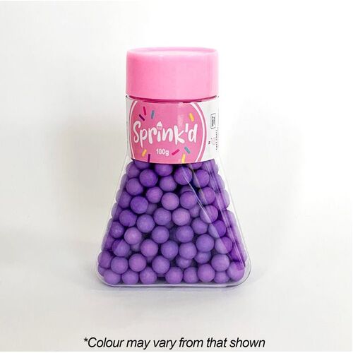 SUGAR BALLS PURPLE Sprinkles 8mm - 100g