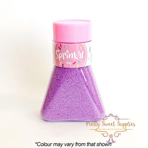 SANDING SUGAR PURPLE Sprinkles - 120G