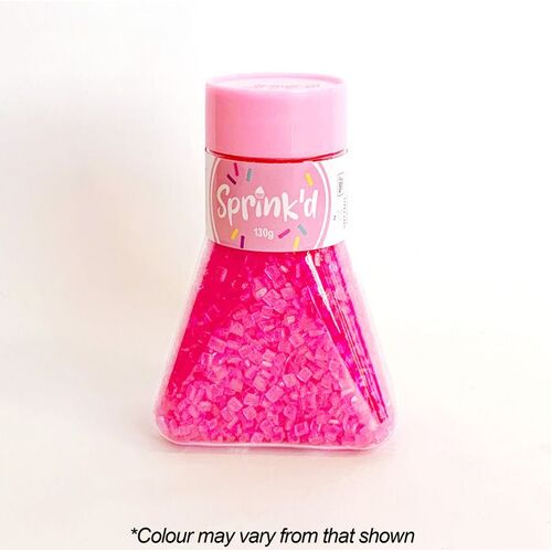 SUGAR ROCKS PASTEL PINK Sprinkles - 130g