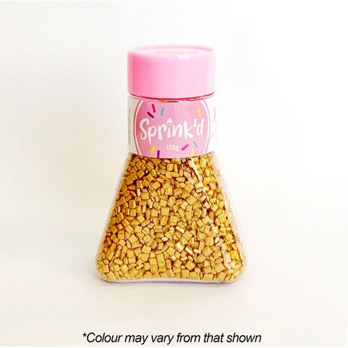 SUGAR ROCKS GOLD Sprinkles - 130g