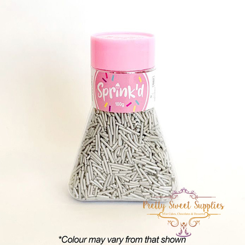 JIMMIES Sprinkles - Silver 100G