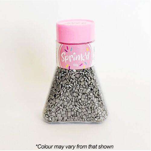 SUGAR ROCKS SILVER Sprinkles - 130g