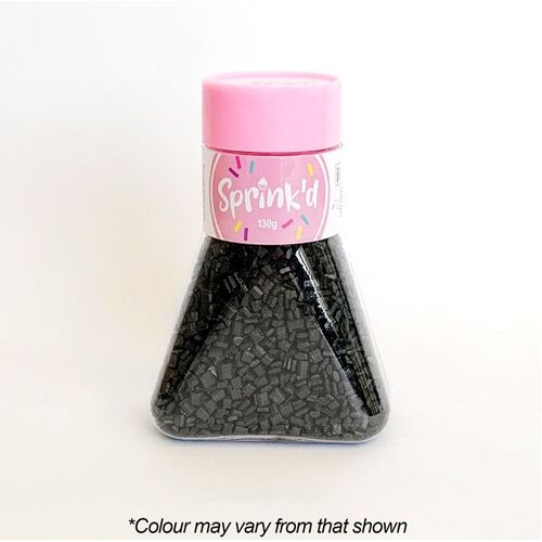 SUGAR ROCKS BLACK Sprinkles - 130g