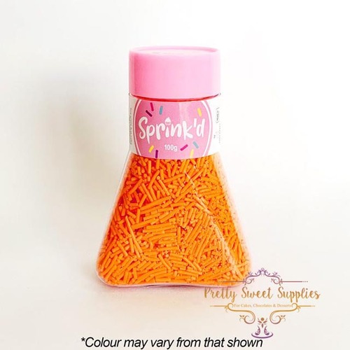 JIMMIES ORANGE Sprinkles - 100G