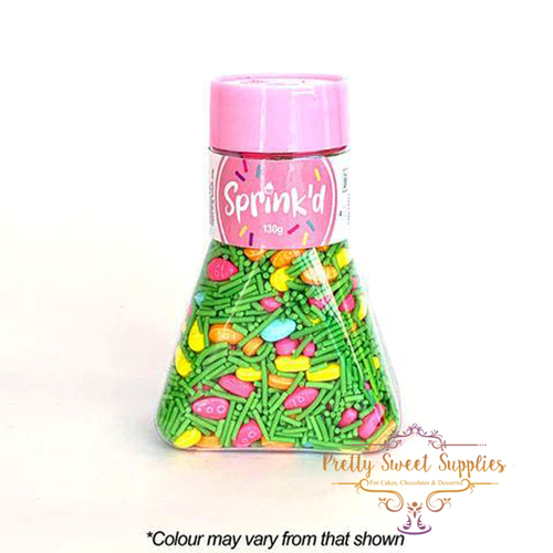 PASTEL EGGS & GREEN JIMMIES Sprinkles - 130g