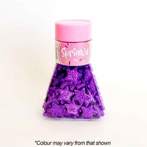 STARFISH PURPLE Sprinkles 19mm - 90g